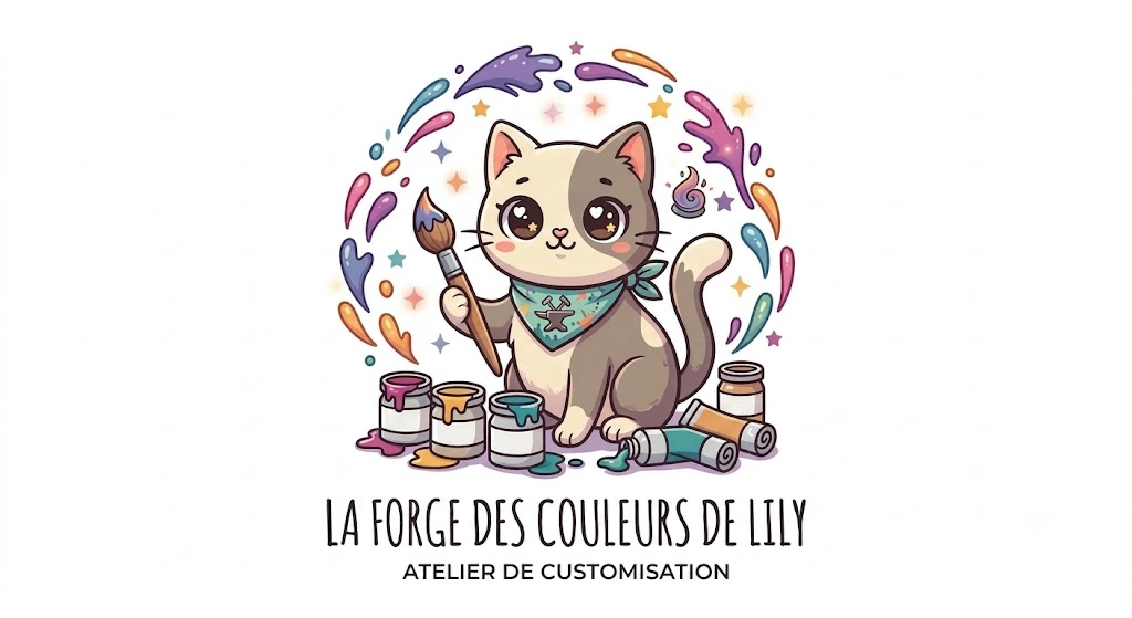 Illustration de La Forge des Couleurs de Lily